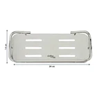 Repisa Para Baño En Acero Rectangular 3