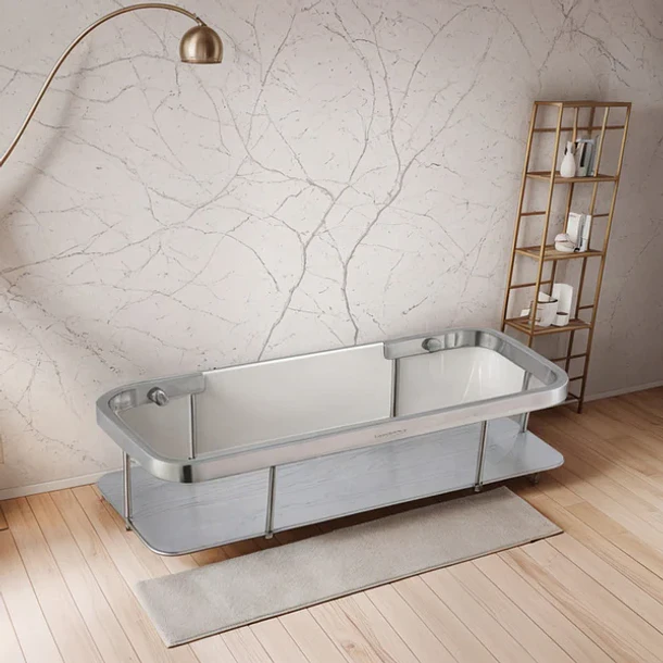 Repisa Para Baño En Acero Rectangular 4