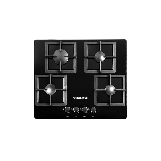 Estufa 4 Ptos Gas Cristal Sq6762 60x52 Challenger 4