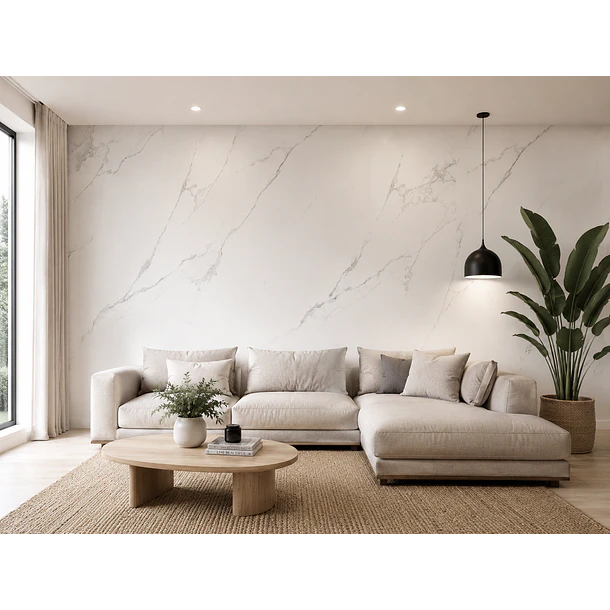 Pared Interior Classic Blanco Marmolizado 30x60 1