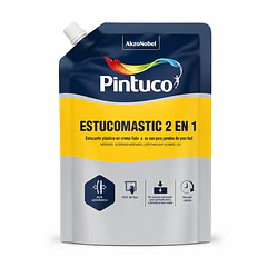 Estucomastic 2 en 1 White 1 Kg Pintuco