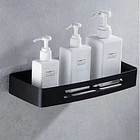 Repisa para Baño Rectangular Negra PY-T1201H ﻿Smart Grifos 3