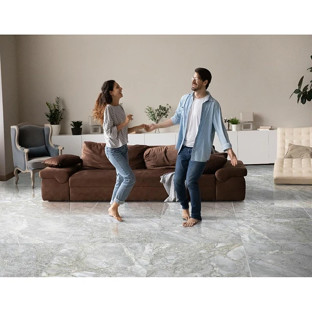 Piso Vals Gris 60x60 Corona Segunda Calidad 1
