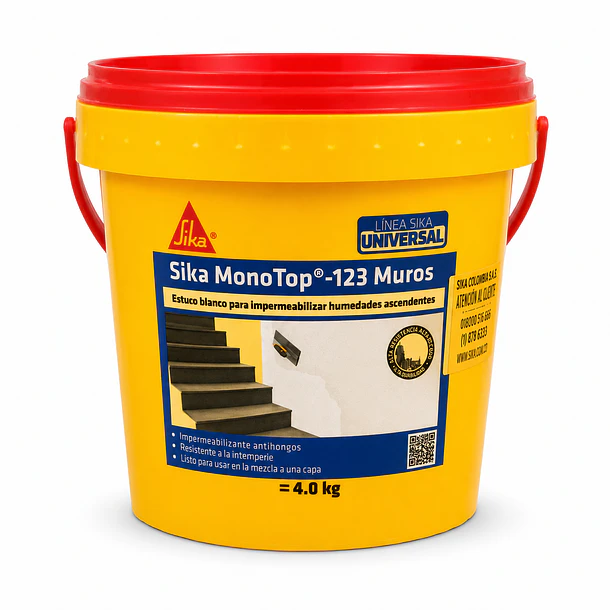 Sika MonoTop®-123 Muros 4 Kg 