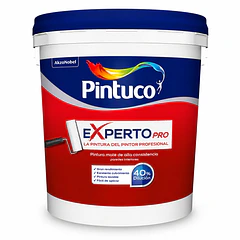 Pintura Experto Pro Mate Blanco Balde 2.5 Galones Pintuco