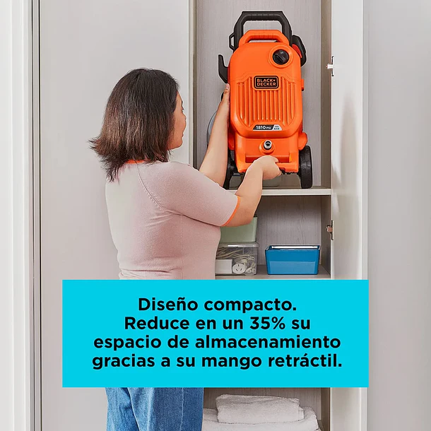 Hidrolavadora 1810 PSI Black+Decker 4