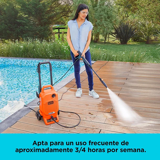 Hidrolavadora 1810 PSI Black+Decker 5