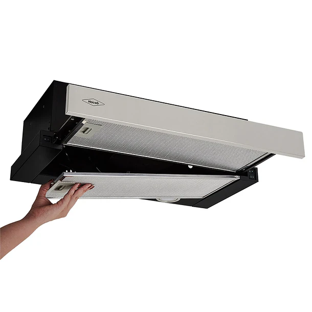 Campana Extractora Retráctil 60cm Inoxidable 3 velocidades Haceb 5