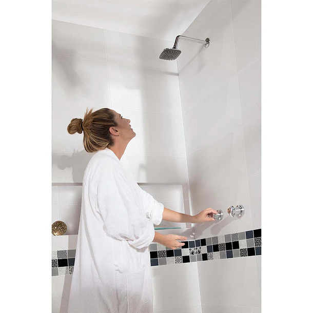 Ducha Ultra Ahorradora Aluvia de 8 pulgadas Corona 5