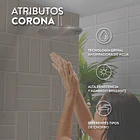 Ducha Ultra Ahorradora Aluvia de 8 pulgadas Corona 6