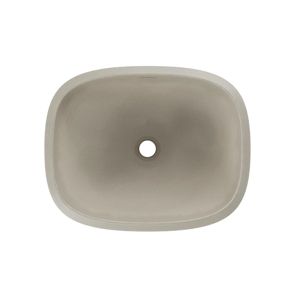 Lavamanos Cascade Vessel Baru Texturizado Beige Corona 3