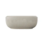 Lavamanos Cascade Vessel Baru Texturizado Beige Corona 5
