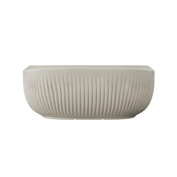 Lavamanos Cascade Vessel Baru Texturizado Beige Corona 5