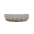 Lavamanos Cascade Vessel Baru Texturizado Beige Corona 7