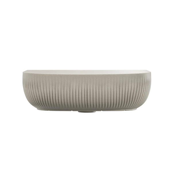 Lavamanos Cascade Vessel Baru Texturizado Beige Corona 7