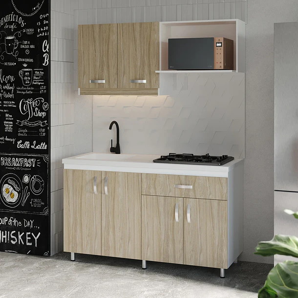 Kit Cocina Integral Ámbar de 150 x 55 cm Firplak 1