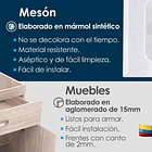 Kit Cocina Integral Ámbar de 150 x 55 cm Firplak 4
