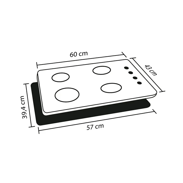 Kit Cocina Integral Ámbar de 150 x 55 cm Firplak 11