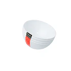 Set x 4 Bowls Redondos Blancos 700ml Novum 1