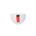 Set x 4 Bowls Redondos Blancos 700ml Novum 3