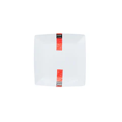 Set x 4 Platos Cuadrados 19,3cm Blancos Novum