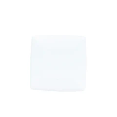 Set x 4 Platos Cuadrados 19,3cm Blancos Novum