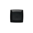 Set x 4 Platos Cuadrados Negros Novum 2