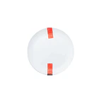 Set x 4 Platos Redondos 20cm Blancos Novum 1