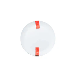 Set x 4 Platos Redondos 20cm Blancos Novum