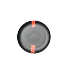 Set x 4 Platos Redondos 20cm Negros Novum 1