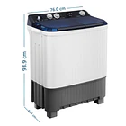 Lavadora Semiautomática 11kg LMD1123HBAB0 Mabe 7