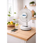 Ventilador Premium Recargable Escritorio RD-8512 12