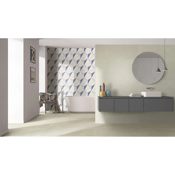 Porcelatech® Rectificado Concrete ARD® PRO Marfil 61x121.5cm Corona 4