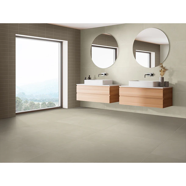 Porcelatech® Rectificado Concrete ARD® PRO Marfil 61x121.5cm Corona 1
