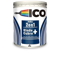 Vinílico Blanco 2 en 1 ICO 1/4