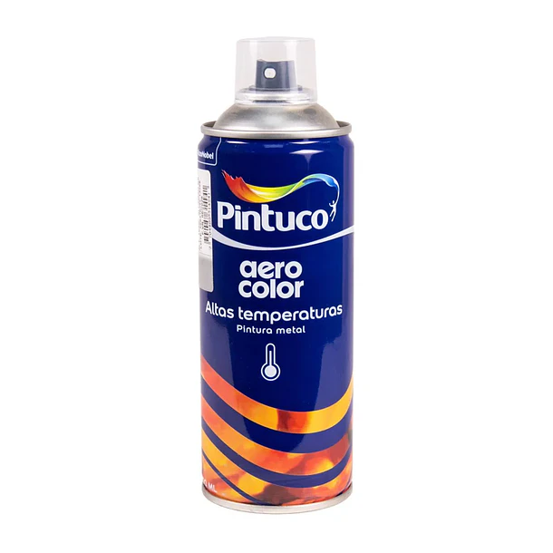 Aerocolor Altas Temperaturas Aluminio Brillante 300ml Pintuco 1