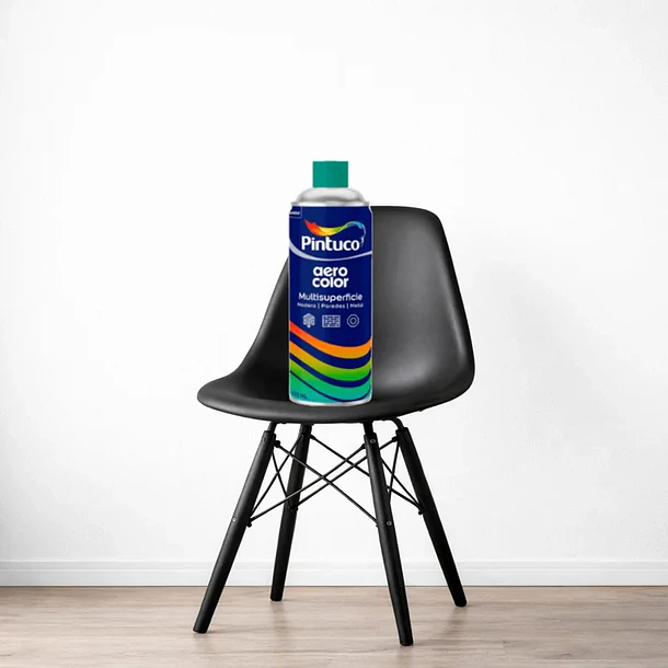 Aerocolor Negro Mate 300ml Pintuco 2