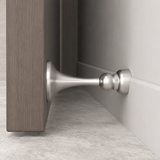 Tope Magnético Níquel Para Puerta 1