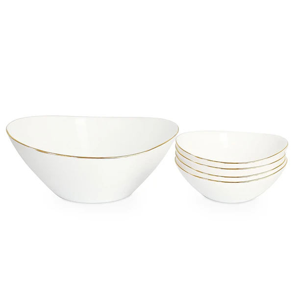 Set x5 Bowl Borde Dorado Home Elements 2