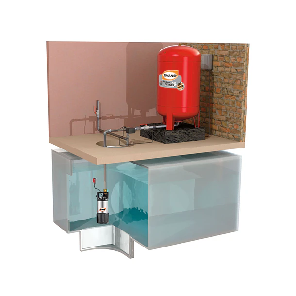 Electrobomba Sumergible 1HP SC4ME100F-F Evans 4
