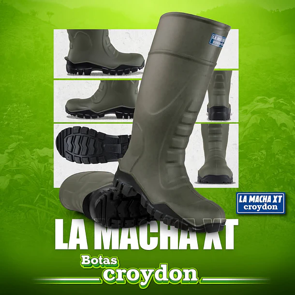 Bota Pantanera Macha XT Dieléctrica Croydon 5