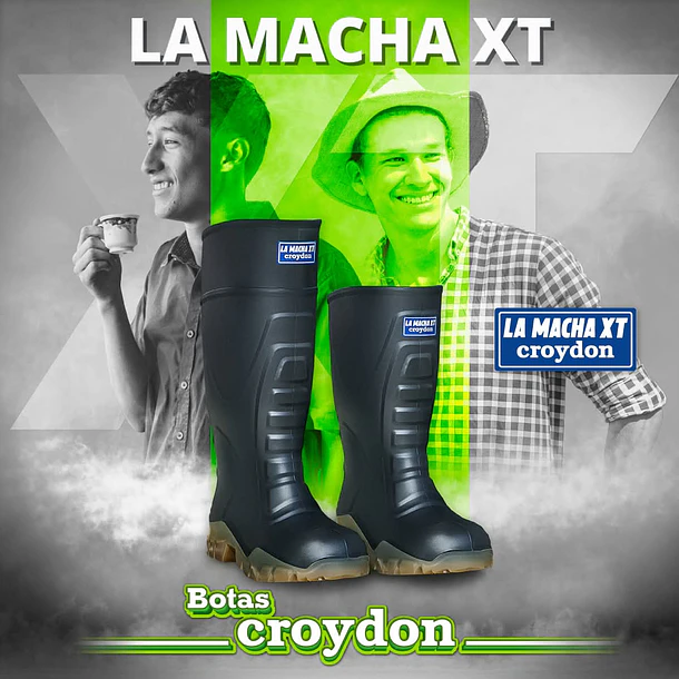 Bota Pantanera Macha XT Dieléctrica Croydon 7