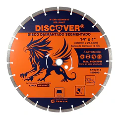 Disco Diamantado Segmentado JN407 14