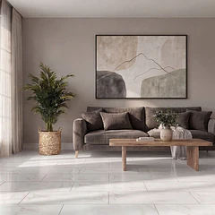 Pared Interior Essence Ivory ST Blanca Marmo 30x60 Alfa