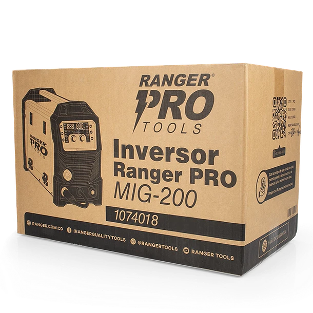 Inversor  MIG-200 1074018 Ranger Pro 5