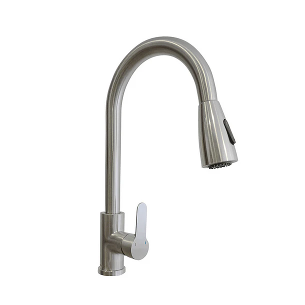 Grifería Lavaplatos Monocontrol Veletri Flessi Inox 20VL5603490 Stretto 2