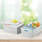 Canasta Fique 13.5 Litros Gris Hielo Rimax 3