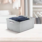 Canasta Fique 30 Litros Gris Hielo Rimax 3
