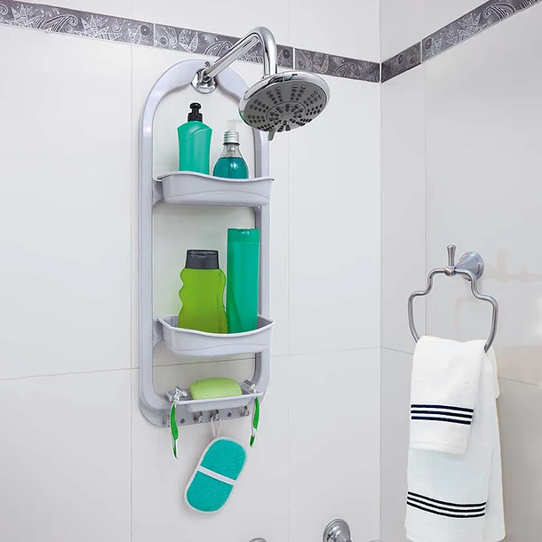 Organizador de Ducha Blanco Rimax 5