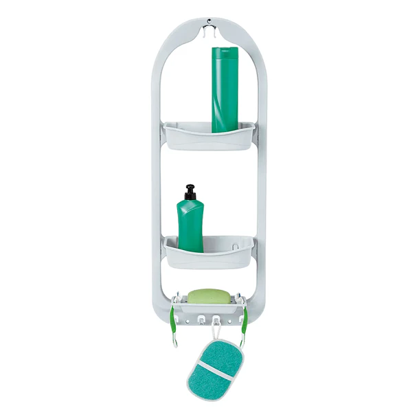Organizador de Ducha Taupe Rimax 1